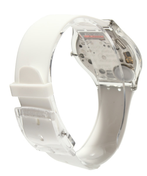 BEAUTY&YOUTH UNITED ARROWS（ビューティーアンドユースユナイテッドアローズ）の「＜SWATCH＞ WHITE CLASSINESS¨§（アナログ腕時計・メンズ・ホワイト・フリー）」の4枚目の写真