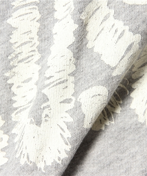 DOUBLE NAME（ダブルネーム）の「フードボアビッグパーカーワンピ（ワンピース・レディース・杢グレー/ネイビー/ワイン・FREE）」の13枚目の写真