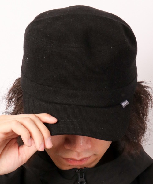 Well-Tailored（ウェルテイラード）の「Well-Tailored パイルスウェットワークキャップ（キャップ・メンズ・ブラック/ネイビー/グレー/ベージュ/ブルー系その他・FREE）」の14枚目の写真