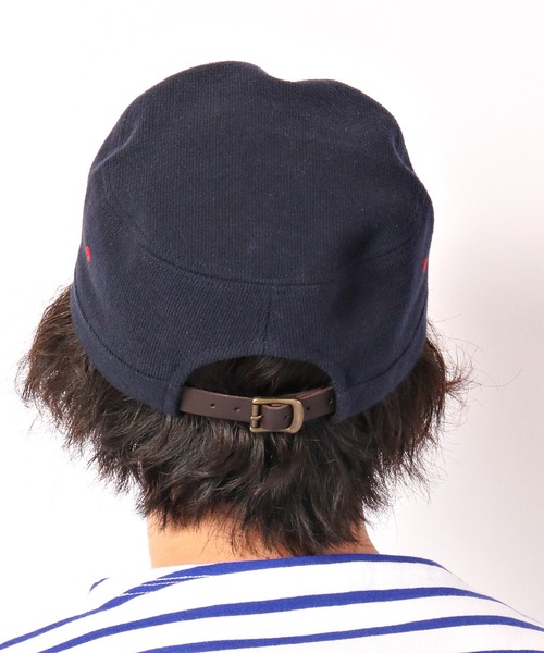 Well-Tailored（ウェルテイラード）の「Well-Tailored パイルスウェットワークキャップ（キャップ・メンズ・ブラック/ネイビー/グレー/ベージュ/ブルー系その他・FREE）」の8枚目の写真