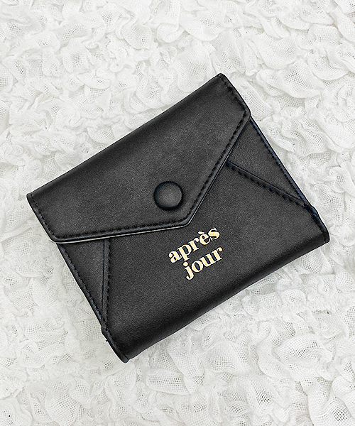 apres jour（アプレジュール）の「apres jourウォレット【ZOZOTOWN限定アイテム】（財布・レディース・ブラック/スモークピンク/ライトグリーン/アイボリー/ボルドー・ONE SIZE）」の3枚目の写真