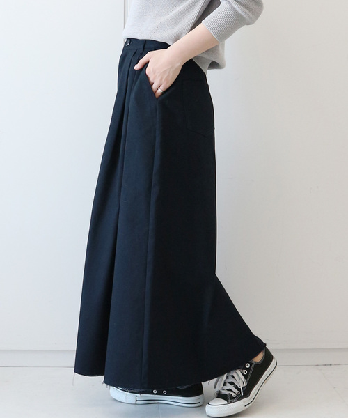 AMERICAN HOLIC（アメリカンホリック）の「チノロングスカート　＊（スカート・レディース・ベージュ/ネイビー・M/L）」の13枚目の写真