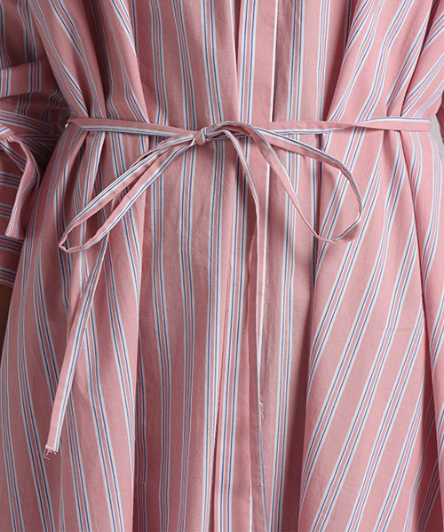 socolla（ソコラ）の「【socolla】【手洗いOK】ストライプシャツ