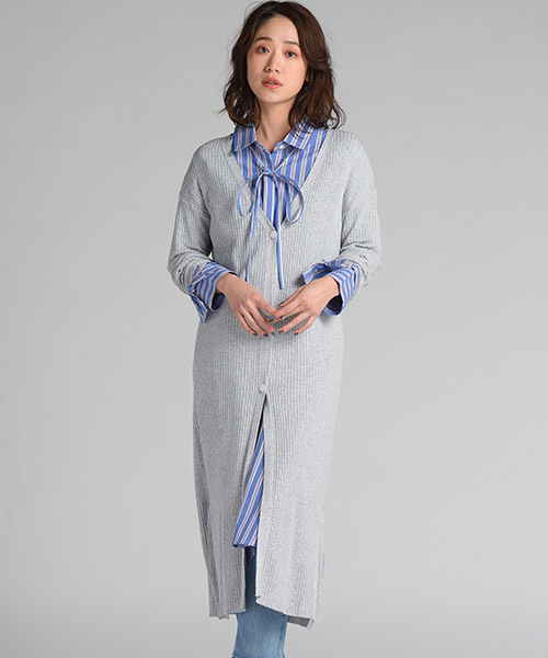 socolla（ソコラ）の「【socolla】【手洗いOK】ストライプシャツ