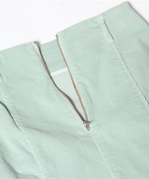 Another Edition（アナザーエディション）の「■AE カラーCORD タイトSK Ⅲ◆（スカート・レディース・オフホワイト/ブラック/ライム・SMALL/MEDIUM）」の8枚目の写真