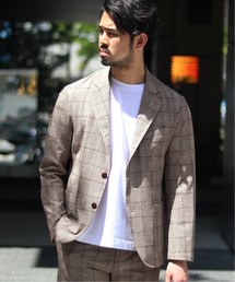 EDIFICE | FUNCTION MOBILE EVALET シアサッカー ジャケット(テーラードジャケット)