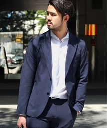 EDIFICE | FUNCTION MOBILE EVALET シアサッカー ジャケット(テーラードジャケット)