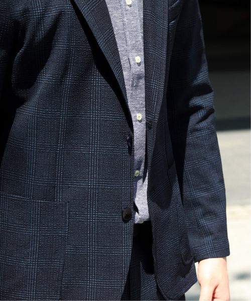 EDIFICE(エディフィス)の「FUNCTION MOBILE EVALET シアサッカー ジャケット(テーラードジャケット・メンズ・ブルー/チャコールグレー/ブルー系その他/グレー/ベージュ・48/46/44/50)」の14枚目の写真