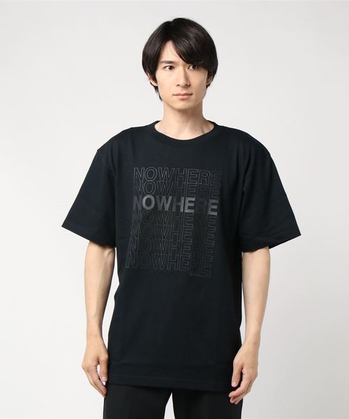 JACKROSE（ジャックローズ）の「JE･NOWHERE ロゴ半袖Tシャツ（Tシャツ/カットソー・メンズ・ホワイト/ブラック・M/L）」の11枚目の写真