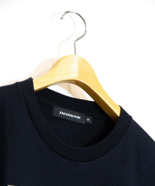 JACKROSE（ジャックローズ）の「JE･NOWHERE ロゴ半袖Tシャツ（Tシャツ/カットソー・メンズ・ホワイト/ブラック・M/L）」の7枚目の写真