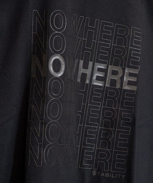 JACKROSE（ジャックローズ）の「JE･NOWHERE ロゴ半袖Tシャツ（Tシャツ/カットソー・メンズ・ホワイト/ブラック・M/L）」の6枚目の写真