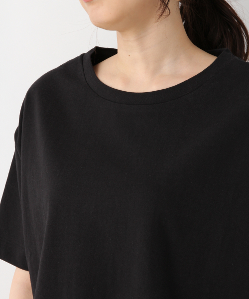 GLOBAL WORK（グローバルワーク）の「USABIGクルーT2【UVケア】/840216（Tシャツ/カットソー・レディース・ホワイト/ブラック/ダークブラウン/その他/パープル系その他5/ライトグレー・MEDIUM/LARGE）」の14枚目の写真