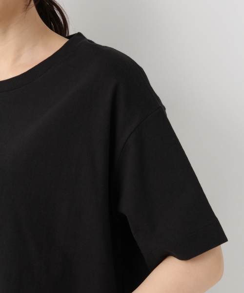 GLOBAL WORK（グローバルワーク）の「USABIGクルーT2【UVケア】/840216（Tシャツ/カットソー・レディース・ホワイト/ブラック/ダークブラウン/その他/パープル系その他5/ライトグレー・MEDIUM/LARGE）」の15枚目の写真