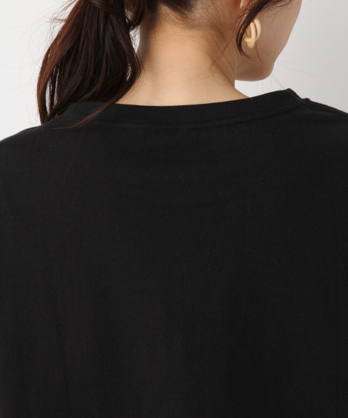 GLOBAL WORK（グローバルワーク）の「USABIGクルーT2【UVケア】/840216（Tシャツ/カットソー・レディース・ホワイト/ブラック/ダークブラウン/その他/パープル系その他5/ライトグレー・MEDIUM/LARGE）」の18枚目の写真