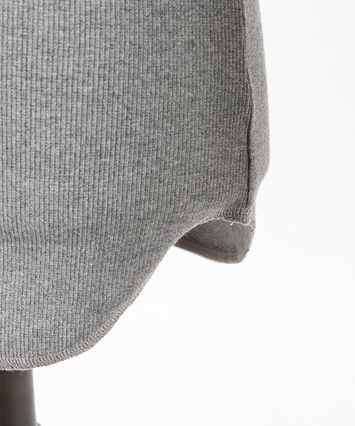 CAMBIO(カンビオ)の「mlt2644-Heavy Fraise Long Sleeve Tee カットソー(Tシャツ/カットソー・メンズ・ホワイト/ブラック/チャコール/グレー・S/M/L)」の15枚目の写真