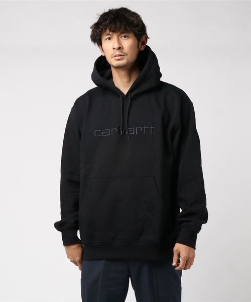 Carhartt(カーハート)の「Carhartt/カーハート I027093899119F パーカー(パーカー・メンズ・ブラック・M/L)」の1枚目の写真