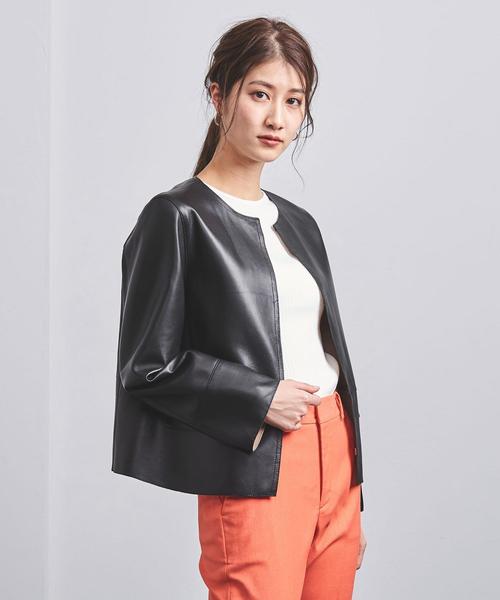 UNITED ARROWS（ユナイテッドアローズ）の「UBCB バイカラー レザー