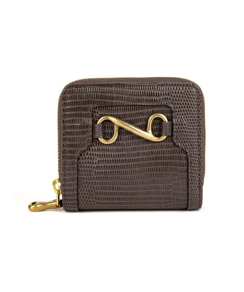 TOFF&LOADSTONE(トフアンドロードストーン)の「メビウス ラウンドジップ フォールデッド ウォレット リザード 二つ折り財布(財布・レディース・ブラック/ライトブルーグレー/グレー/ダークブラウン/ライトベージュ/グレー系その他2/イエロー/グレー系その他/ライトピンク/ブルー/パープル/ライトイエロー/ブルー系/ピンク系/ライトグレー/ブルー系5/ピンク系その他2・FREE/00)」の7枚目の写真