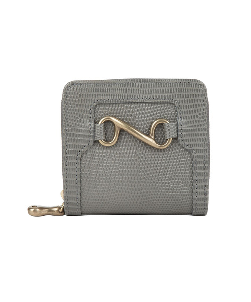 TOFF&LOADSTONE(トフアンドロードストーン)の「メビウス ラウンドジップ フォールデッド ウォレット リザード 二つ折り財布(財布・レディース・ブラック/ライトブルーグレー/グレー/ダークブラウン/ライトベージュ/グレー系その他2/イエロー/グレー系その他/ライトピンク/ブルー/パープル/ライトイエロー/ブルー系/ピンク系/ライトグレー/ブルー系5/ピンク系その他2・FREE/00)」の3枚目の写真