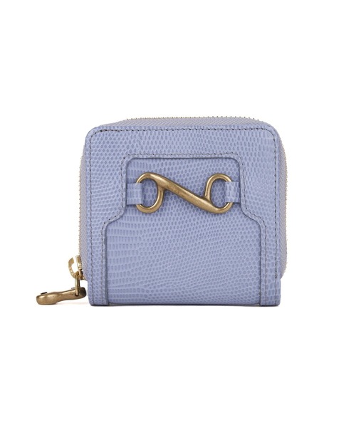 TOFF&LOADSTONE(トフアンドロードストーン)の「メビウス ラウンドジップ フォールデッド ウォレット リザード 二つ折り財布(財布・レディース・ブラック/ライトブルーグレー/グレー/ダークブラウン/ライトベージュ/グレー系その他2/イエロー/グレー系その他/ライトピンク/ブルー/パープル/ライトイエロー/ブルー系/ピンク系/ライトグレー/ブルー系5/ピンク系その他2・FREE/00)」の9枚目の写真