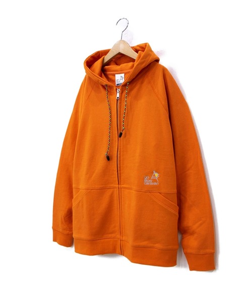 ゴースローキャラバン　メンズパーカー go slow caravan 2025秋冬新作 ゴースローキャラバン パーカー メンズ