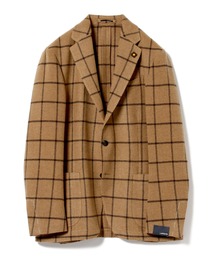 BEAMS F�i�r�[���X�G�t�j�́uLARDINI / EASY �E�C���h�E�y�[�� 3�{�^���W���P�b�g�i�e�[���[�h�W���P�b�g�j�v