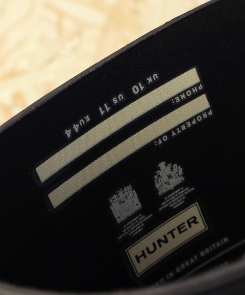 HUNTER(ハンター)の「【 HUNTER / ハンター 】 MENS ORIGINAL SHORT MFS9000RMA レインブーツ 雨靴 HUT(レインシューズ・メンズ・ブラック/ネイビー/オリーブ・9/6/8/12/10/7/11)」の18枚目の写真