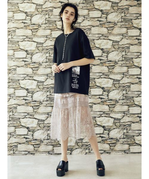 EVRIS（エヴリス）の「クロコスクエアトゥサボ（サンダル・レディース・ホワイト/ブラック・SMALL/MEDIUM/LARGE）」の9枚目の写真
