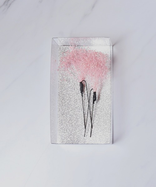 ゆかた館グレース（ユカタカングレース）の「カスミソウ(かすみ草)髪飾りの選べる5色【2本セット】（和装小物・レディース・グリーン/ワインレッド/ホワイト/ピンク/パープル・FREE）」の6枚目の写真