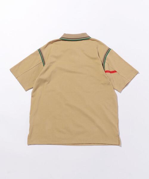 PHINGERIN(フィンガリン)の「<PHINGERIN (フィンガリン)> LINE PL/ポロシャツ(ポロシャツ・メンズ・ケリー/ベージュ・MEDIUM/LARGE)」の4枚目の写真