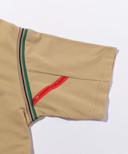 PHINGERIN(フィンガリン)の「<PHINGERIN (フィンガリン)> LINE PL/ポロシャツ(ポロシャツ・メンズ・ケリー/ベージュ・MEDIUM/LARGE)」の9枚目の写真