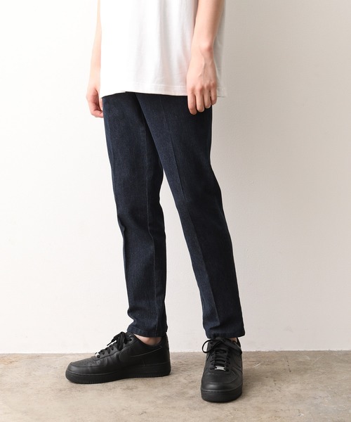 JUNRED（ジュンレッド）の「デニム39パンツ（その他パンツ・メンズ・ホワイト/ネイビー/サックスブルー・LL/S/M/L）」の3枚目の写真