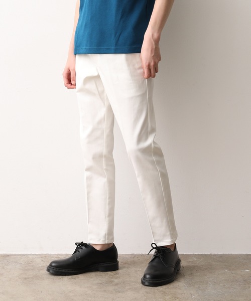 JUNRED（ジュンレッド）の「デニム39パンツ（その他パンツ・メンズ・ホワイト/ネイビー/サックスブルー・LL/S/M/L）」の2枚目の写真