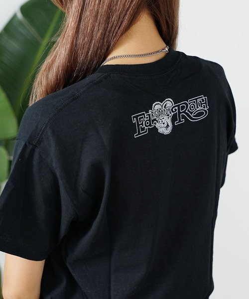 THRIFTY LOOK(スリフティールック)の「THRIFTY LOOK/スリフティルック "RAT FINK "PRINT TEE 半袖Tシャツ(Tシャツ/カットソー・メンズ・ブラック/ブルー/サックスブルー/ブラック系その他・M/XL/L)」の13枚目の写真