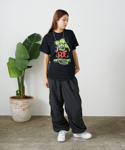 THRIFTY LOOK(スリフティールック)の「THRIFTY LOOK/スリフティルック "RAT FINK "PRINT TEE 半袖Tシャツ(Tシャツ/カットソー・メンズ・ブラック/ブルー/サックスブルー/ブラック系その他・M/XL/L)」の14枚目の写真