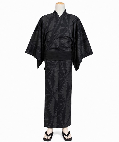 8(eight)(エイト)の「和柄 総柄 浴衣 3点セット(浴衣・メンズ・A/D/E/O/P/Q/R/L/M/H/I/J/K/N/B/G/F/C/Red/U/X/Y/DK.GRY/V/Cobalt/Z/T/W/Navy/S/ネイビー系/ネイビー系2/ネイビー系3/ネイビー系4/ネイビー系5/ネイビー系6/ブラック系/ブラック系2/ブラック系3/ブラック系4/ブラック系5/ブラック系6/ネイビー系7/ネイビー系9/ブラック系7/レッド系/ホワイト系/ホワイト系2/ネイビー系8/ブルー系その他/ブルー系その他2/ブルー系その他3/ブラック系8/ブラック系9/ブラック系その他・MEDIUM/LARGE/X-LARGE)」の13枚目の写真