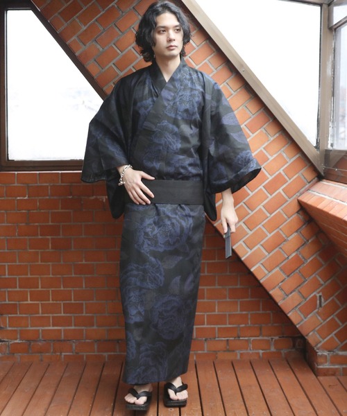 セール】和柄 総柄 浴衣 3点セット（浴衣）｜8(eight)（エイト