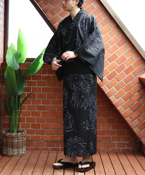 浴衣7点セット 浴衣 セット レディース 浴衣7点セット 全5柄 大人 浴衣セット