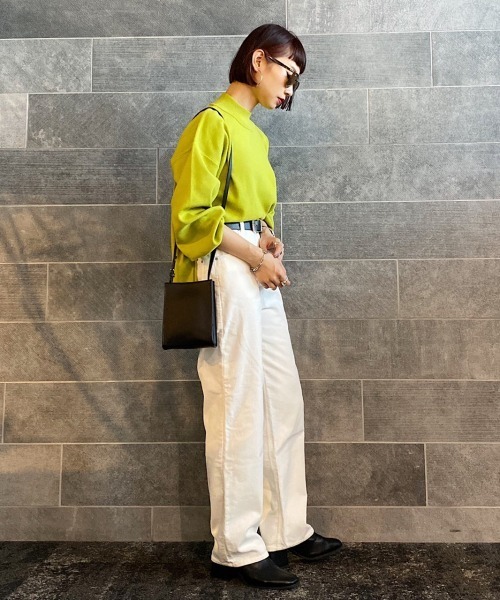 PAGEBOY（ページボーイ）の「コーデュロイストレートパンツ（その他パンツ・レディース・ブラック/オフホワイト/ライラック/グレイッシュベージュ・SMALL/MEDIUM）」の6枚目の写真