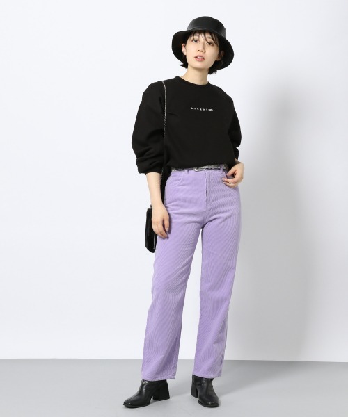 PAGEBOY（ページボーイ）の「コーデュロイストレートパンツ（その他パンツ・レディース・ブラック/オフホワイト/ライラック/グレイッシュベージュ・SMALL/MEDIUM）」の11枚目の写真
