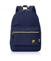 【FILA/フィラ】ゴールドファスナー ワンポイント刺繍 A4収納 ナイロン バッグパック 16L