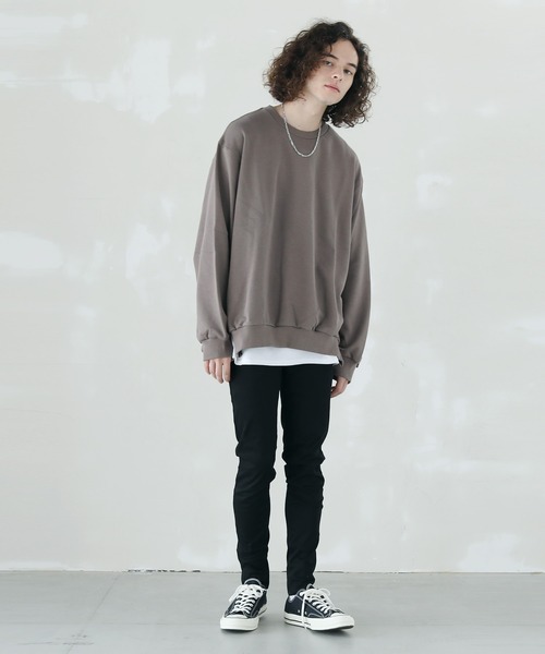 LILL（リル）の「WONDER SHAPE スーパーストレッチスキニーデニム（デニムパンツ・メンズ・ブラック・S/L/M）」の7枚目の写真