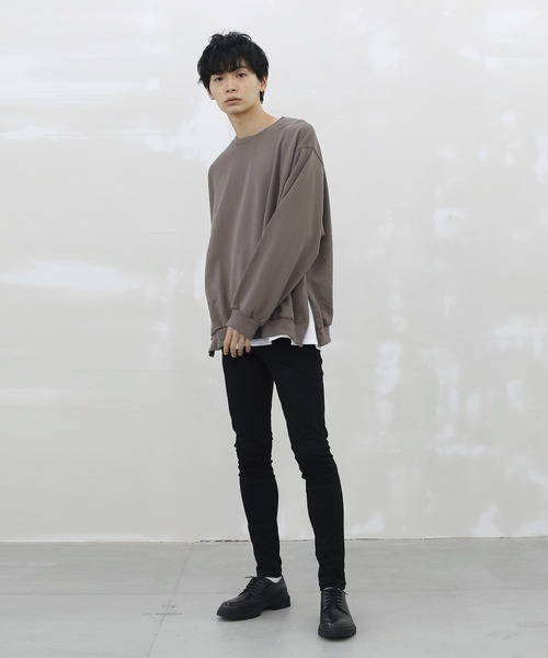 LILL（リル）の「WONDER SHAPE スーパーストレッチスキニーデニム（デニムパンツ・メンズ・ブラック・S/L/M）」の14枚目の写真