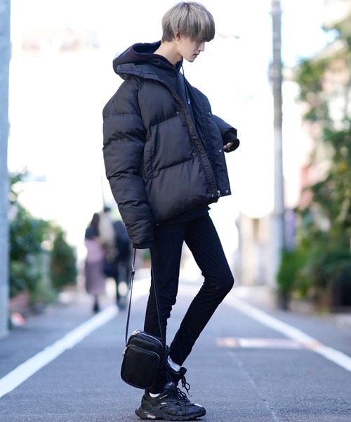 LILL（リル）の「WONDER SHAPE スーパーストレッチスキニーデニム（デニムパンツ・メンズ・ブラック・S/L/M）」の21枚目の写真