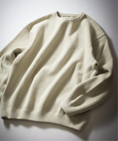 crepuscule(クレプスキュール)の「◆【CREPUSCULE / クレプスキュール】417 別注 カノコ クルーネック(ニット/セーター・メンズ・ホワイト系その他/ブラウン/グリーン/グリーン系その他/ネイビー・SMALL/MEDIUM/LARGE)」の2枚目の写真