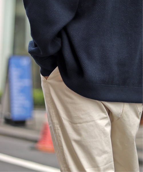 crepuscule(クレプスキュール)の「◆【CREPUSCULE / クレプスキュール】417 別注 カノコ クルーネック(ニット/セーター・メンズ・ホワイト系その他/ブラウン/グリーン/グリーン系その他/ネイビー・SMALL/MEDIUM/LARGE)」の13枚目の写真