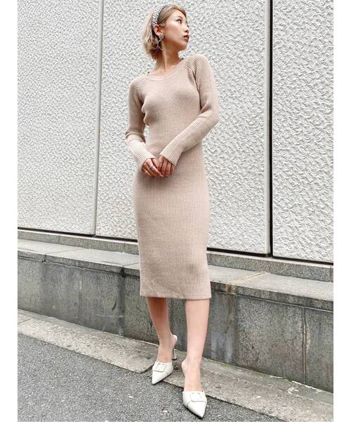 GYDA（ジェイダ）の「ベルトデザインポインテッドミュール（パンプス・レディース・ピンク/アイボリー・SMALL/MEDIUM/LARGE）」の4枚目の写真