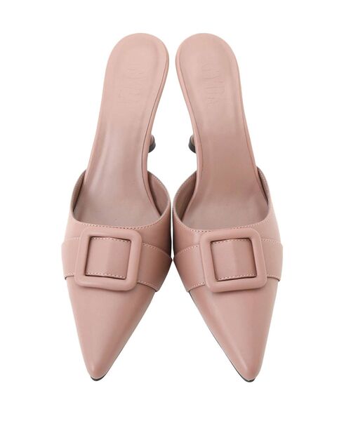 GYDA（ジェイダ）の「ベルトデザインポインテッドミュール（パンプス・レディース・ピンク/アイボリー・SMALL/MEDIUM/LARGE）」の9枚目の写真