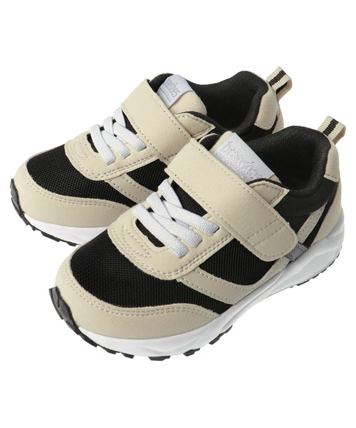 BRANSHES（ブランシェス）の「ラインスニーカー（スニーカー・キッズ・アイボリー/ブラック・15cm/16cm/17cm/18cm/14cm/19cm）」の13枚目の写真