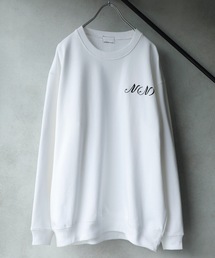NUMBER (N)INE（ナンバーナイン）の「【NUMBER (N)INE】《別注》ベーシックロゴプリント ビッグシルエット スウェットトレーナー（スウェット・レディース）」